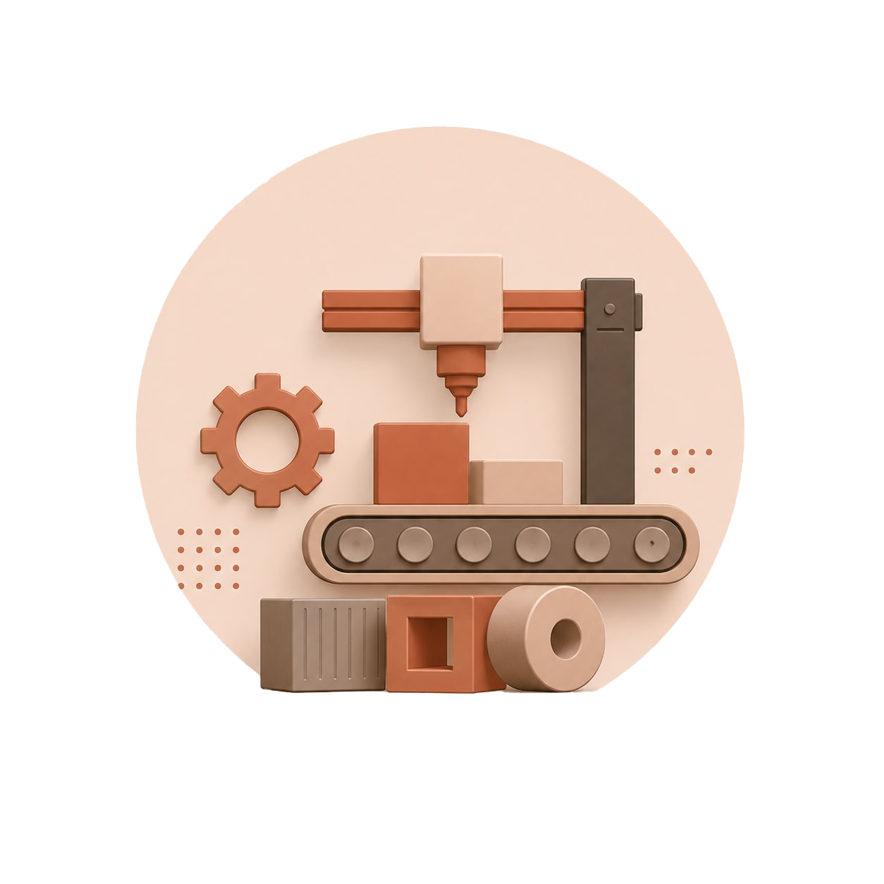 Ilustración de fabricación